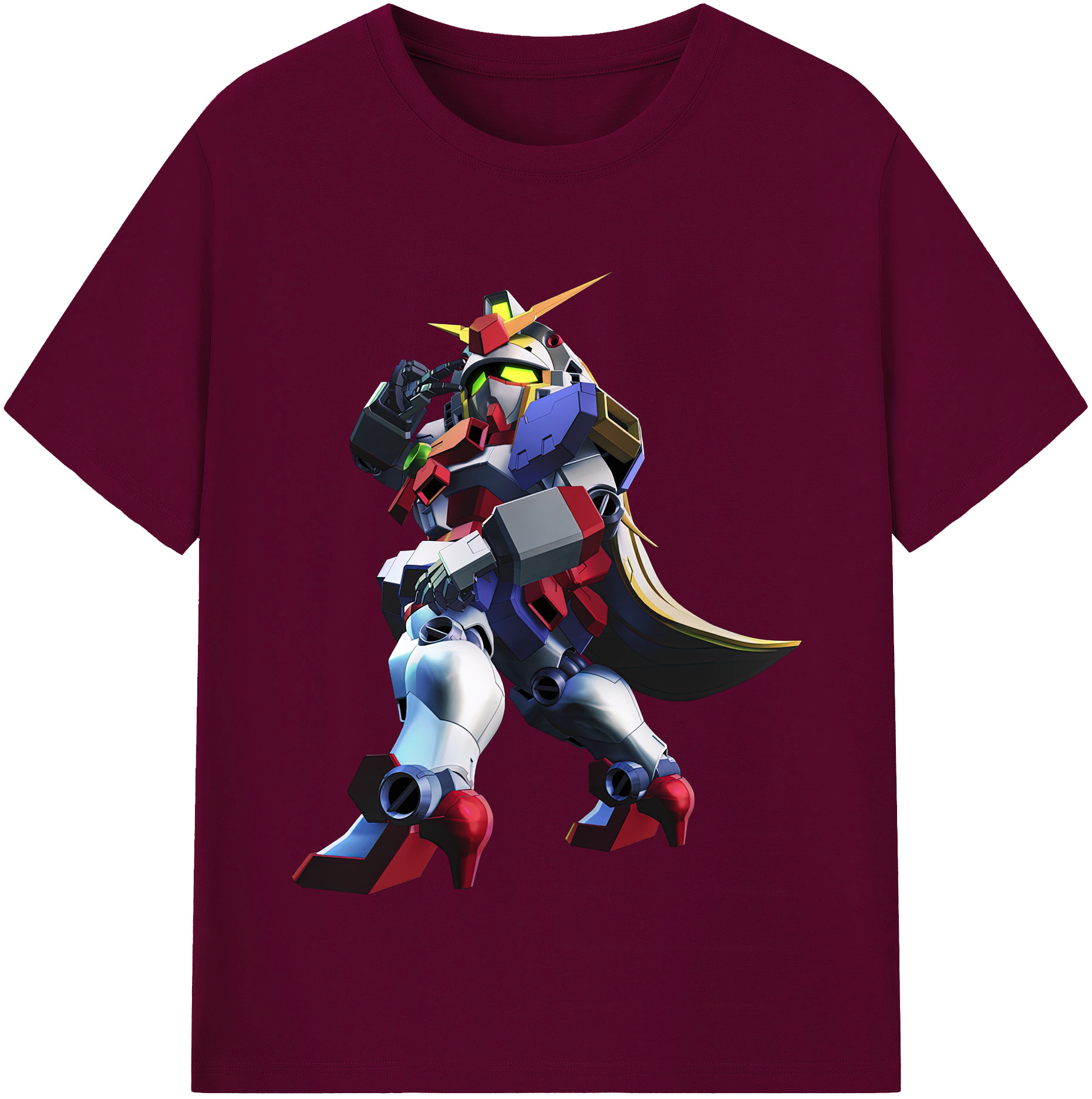 （画像用） 機動戦士ガンダム Mobile Suit Gundam レディースカジュアルプリントTシャツ（綿100％）